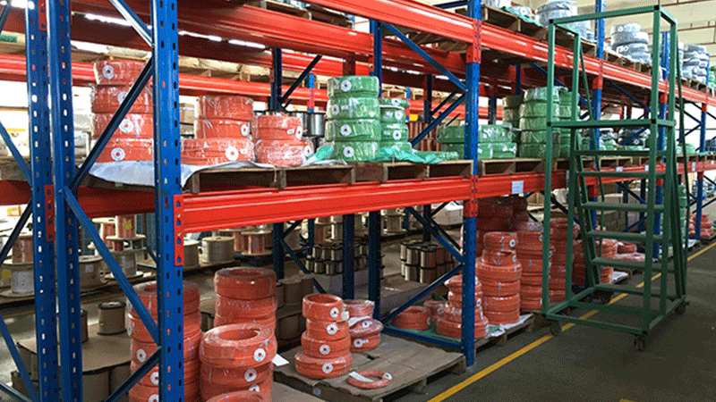 電（diàn）纜貨架