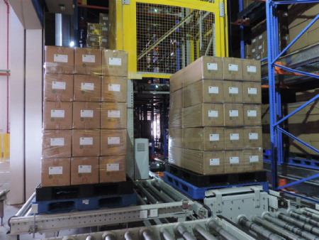 福（fú）鼎白（bái）茶企業四向穿梭車立（lì）體倉庫項目